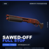 Sawed-Off | Full Stop | Немного поношенное · Скин Counter-Strike 2