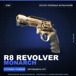 R8 Revolver | Monarch | После полевых испытаний · Скин Counter-Strike 2