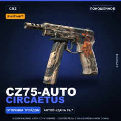StatTrak™ CZ75-Auto | Circaetus | Поношенное · Скин Counter-Strike 2
