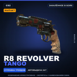 StatTrak™ R8 Revolver | Tango | Закалённое в боях · Скин Counter-Strike 2