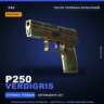 StatTrak™ P250 | Verdigris | После полевых испытаний · Скин Counter-Strike 2