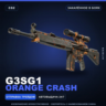 G3SG1 | Orange Crash | Закалённое в боях · Скин Counter-Strike 2