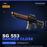 StatTrak™ SG 553 | Danger Close | Поношенное · Скин Counter-Strike 2