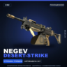 Negev | Desert-Strike | Поношенное · Скин Counter-Strike 2