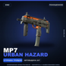 MP7 | Urban Hazard | Поношенное · Скин Counter-Strike 2