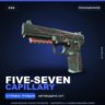 Five-SeveN | Capillary | Поношенное · Скин Counter-Strike 2