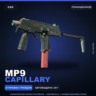 MP9 | Capillary | Поношенное · Скин Counter-Strike 2