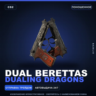 Dual Berettas | Dualing Dragons | Поношенное · Скин Counter-Strike 2