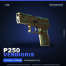 P250 | Verdigris | Поношенное · Скин Counter-Strike 2