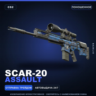 SCAR-20 | Assault | Поношенное · Скин Counter-Strike 2