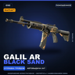 StatTrak™ Galil AR | Black Sand | Поношенное · Скин Counter-Strike 2