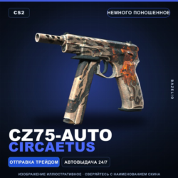 CZ75-Auto | Circaetus | Немного поношенное · Скин Counter-Strike 2