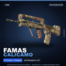 FAMAS | CaliCamo | Поношенное · Скин Counter-Strike 2