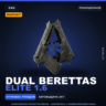StatTrak™ Dual Berettas | Elite 1.6 | Поношенное · Скин Counter-Strike 2