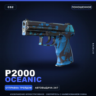 P2000 | Oceanic | Поношенное · Скин Counter-Strike 2