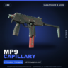 MP9 | Capillary | Закалённое в боях · Скин Counter-Strike 2