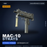 Сувенирный MAC-10 | Strats | Закалённое в боях · Скин Counter-Strike 2