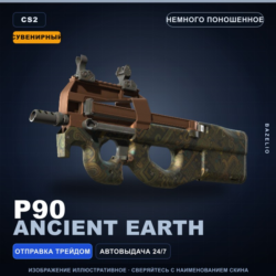 Сувенирный P90 | Ancient Earth | Немного поношенное · Скин Counter-Strike 2