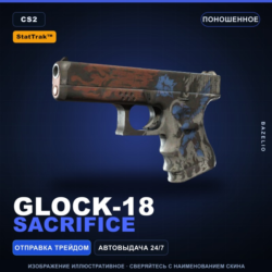 StatTrak™ Glock-18 | Sacrifice | Поношенное · Скин Counter-Strike 2