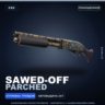 Sawed-Off | Parched | Поношенное · Скин Counter-Strike 2