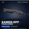 Sawed-Off | Parched | Немного поношенное · Скин Counter-Strike 2