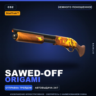 StatTrak™ Sawed-Off | Origami | Немного поношенное · Скин Counter-Strike 2