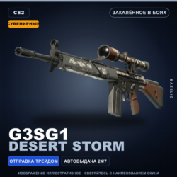 Сувенирный G3SG1 | Desert Storm | Закалённое в боях · Скин Counter-Strike 2