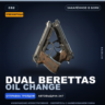 Сувенирный Dual Berettas | Oil Change | Закалённое в боях · Скин Counter-Strike 2