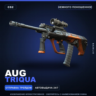 AUG | Triqua | Немного поношенное · Скин Counter-Strike 2