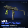 MP9 | Deadly Poison | Поношенное · Скин Counter-Strike 2
