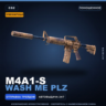 Сувенирный M4A1-S | Wash me plz | Поношенное · Скин Counter-Strike 2