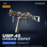 Сувенирный UMP-45 | Urban DDPAT | Поношенное · Скин Counter-Strike 2