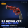 StatTrak™ R8 Revolver | Crimson Web | Поношенное · Скин Counter-Strike 2
