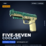 Сувенирный Five-SeveN | Coolant | Прямо с завода · Скин Counter-Strike 2