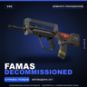 FAMAS | Decommissioned | Немного поношенное · Скин Counter-Strike 2