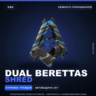 Dual Berettas | Shred | Немного поношенное · Скин Counter-Strike 2