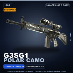 Сувенирный G3SG1 | Polar Camo | Закалённое в боях · Скин Counter-Strike 2