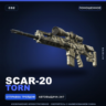 SCAR-20 | Torn | Поношенное · Скин Counter-Strike 2