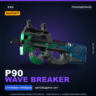 StatTrak™ P90 | Wave Breaker | Поношенное · Скин Counter-Strike 2