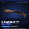 Sawed-Off | Zander | Немного поношенное · Скин Counter-Strike 2