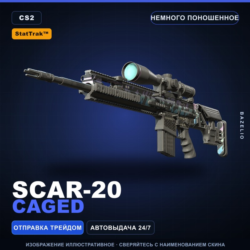 StatTrak™ SCAR-20 | Caged | Немного поношенное · Скин Counter-Strike 2