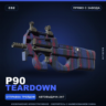 P90 | Teardown | Прямо с завода · Скин Counter-Strike 2