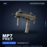 MP7 | Prey | Закалённое в боях · Скин Counter-Strike 2