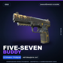 Five-SeveN | Buddy | Закалённое в боях · Скин Counter-Strike 2