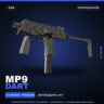 MP9 | Dart | Поношенное · Скин Counter-Strike 2