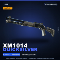 StatTrak™ XM1014 | Quicksilver | Поношенное · Скин Counter-Strike 2