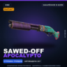 StatTrak™ Sawed-Off | Apocalypto | Закалённое в боях · Скин Counter-Strike 2