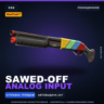 StatTrak™ Sawed-Off | Analog Input | Поношенное · Скин Counter-Strike 2