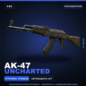 AK-47 | Uncharted | Поношенное · Скин Counter-Strike 2