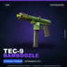 Tec-9 | Bamboozle | Поношенное · Скин Counter-Strike 2